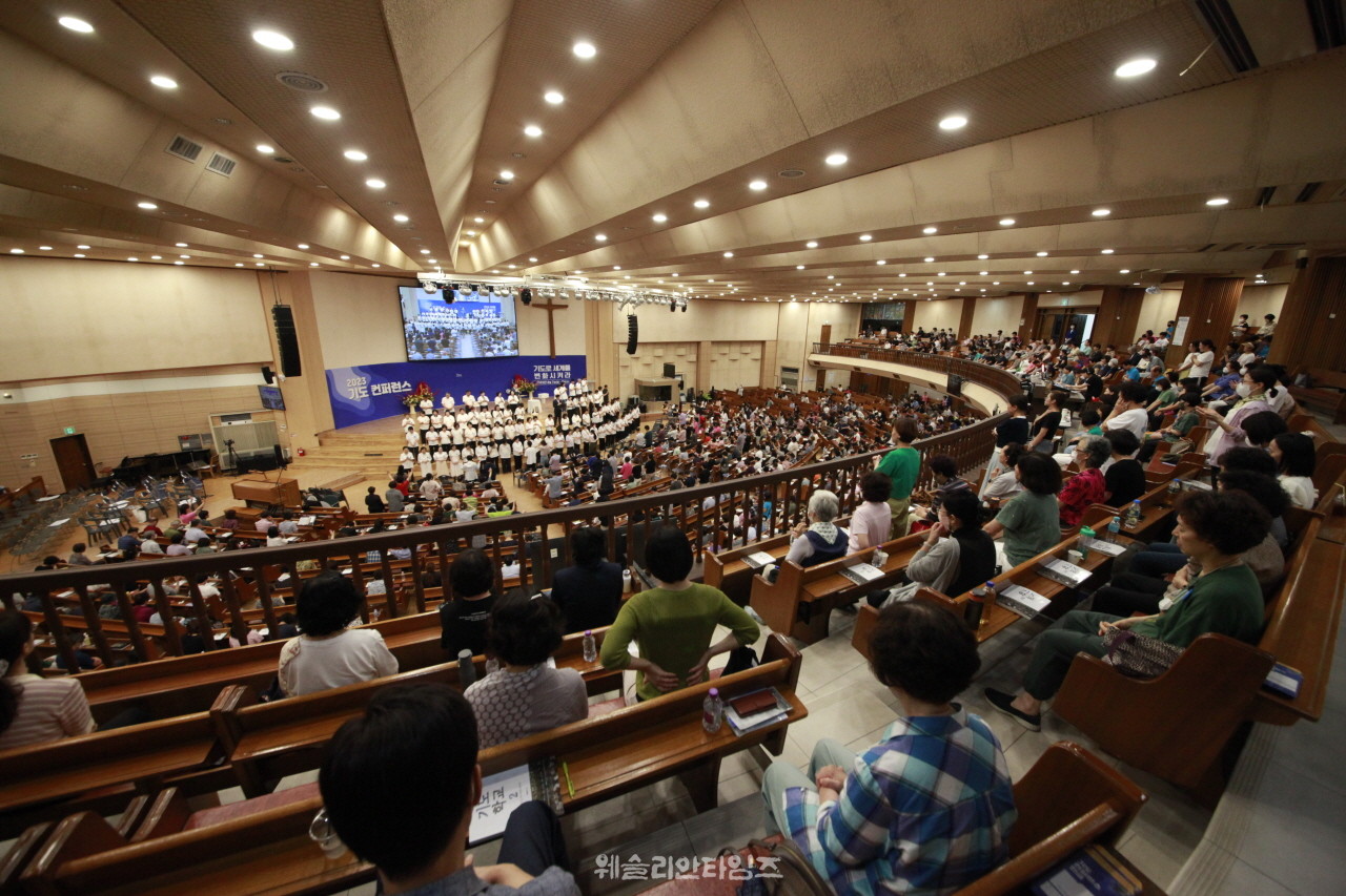 ▲대전 한빛교회 - ‘2023 기도컨퍼런스’ 세째날 오후