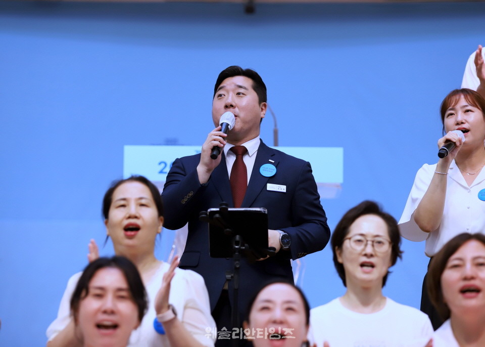 ▲2025 기도컨퍼런스가 열린 대전 한빛교회  첫날 8월 4일(월) 모습