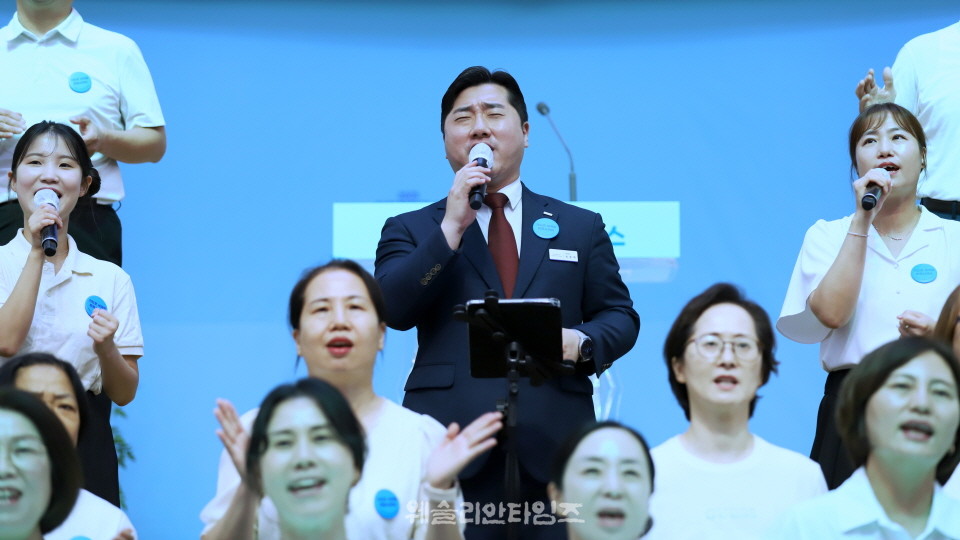 ▲2025 기도컨퍼런스가 열린 대전 한빛교회  첫날 8월 4일(월) 모습