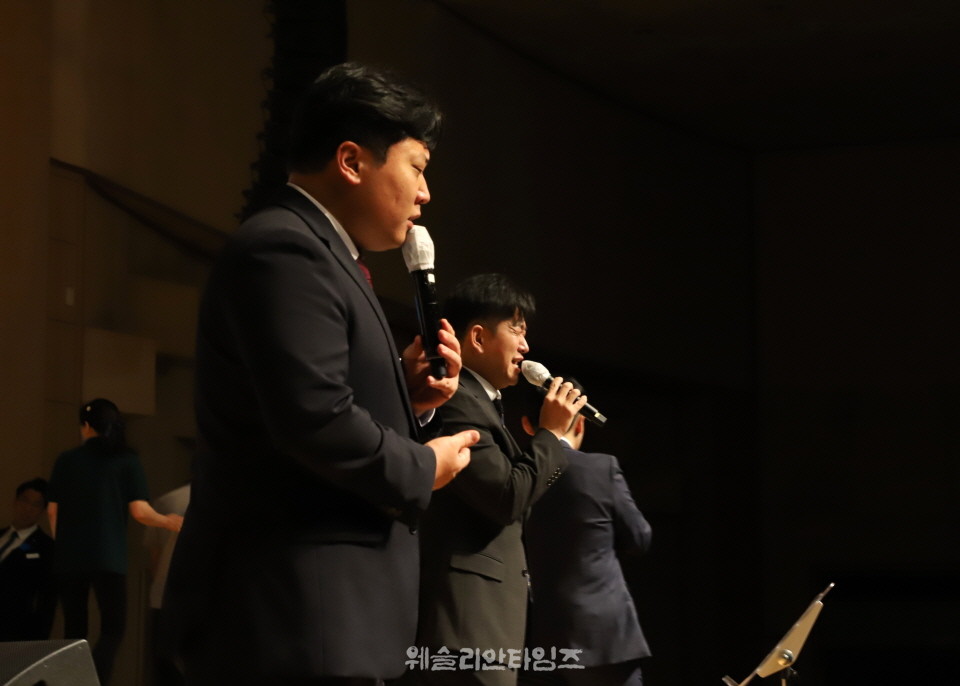 ▲2025 기도컨퍼런스가 열린 대전 한빛교회  둘째날 8월 5일(화) 모습