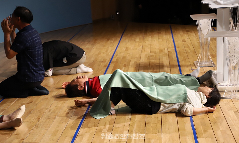 ▲2025 기도컨퍼런스가 열린 대전 한빛교회  둘째날 8월 5일(화) 모습