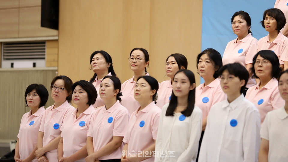▲2025 기도컨퍼런스가 열린 대전 한빛교회  둘째날 8월 5일(화) 모습