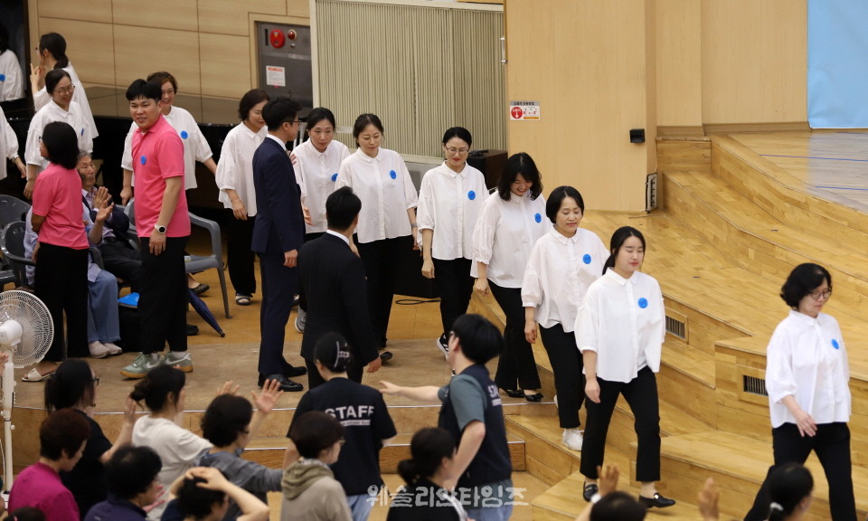 ▲2025 기도컨퍼런스가 열린 대전 한빛교회  둘째날 8월 5일(화) 모습