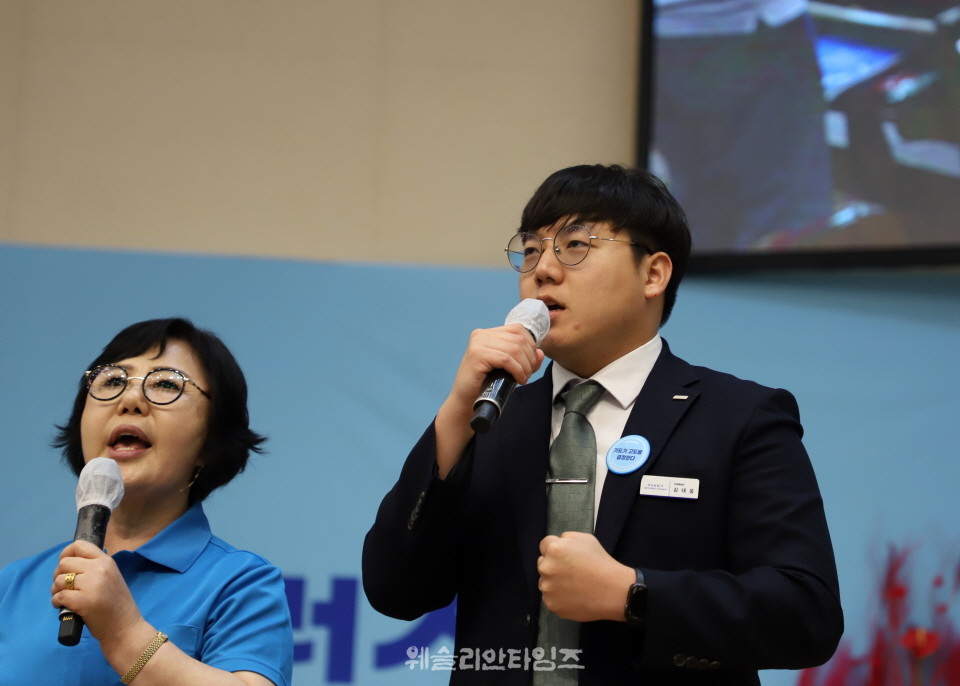 ▲2025 기도컨퍼런스가 열린 대전 한빛교회  세째날 8월 6일(수) 모습