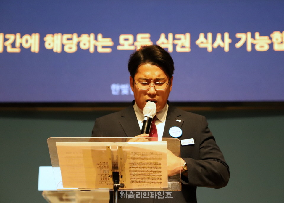 ▲2025 기도컨퍼런스가 열린 대전 한빛교회  세째날 8월 6일(수) 모습