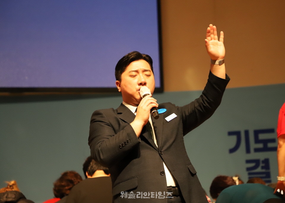 ▲2025 기도컨퍼런스가 열린 대전 한빛교회  세째날 8월 6일(수) 모습