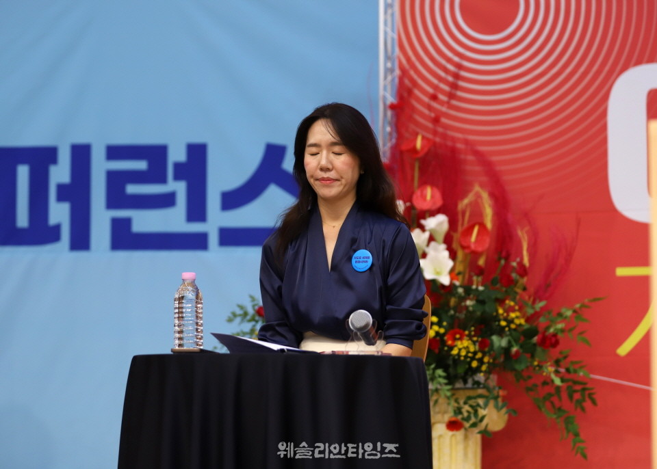 ▲2025 기도컨퍼런스가 열린 대전 한빛교회  세째날 8월 6일(수) 모습