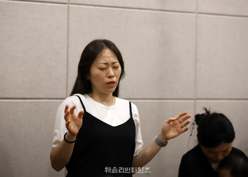 ▲2025 기도컨퍼런스가 열린 대전 한빛교회  세째날 8월 6일(수) 모습