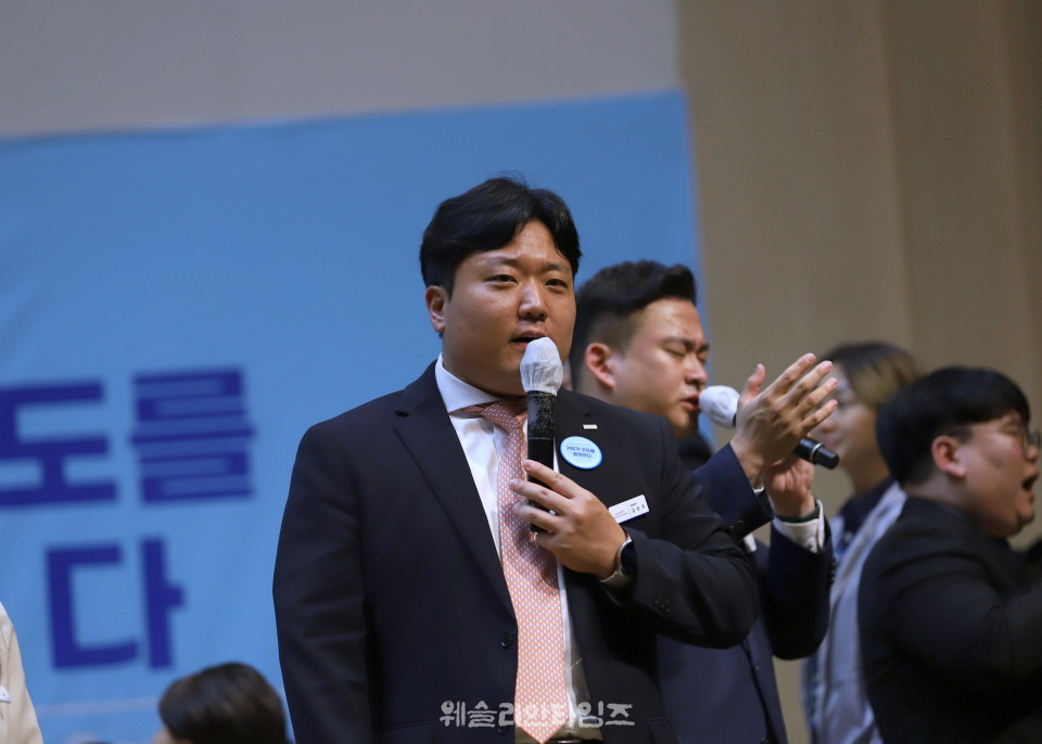 ▲2025 기도컨퍼런스가 열린 대전 한빛교회  세째날 8월 6일(수) 모습