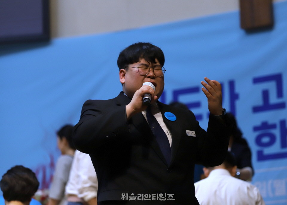▲2025 기도컨퍼런스가 열린 대전 한빛교회  세째날 8월 6일(수) 모습