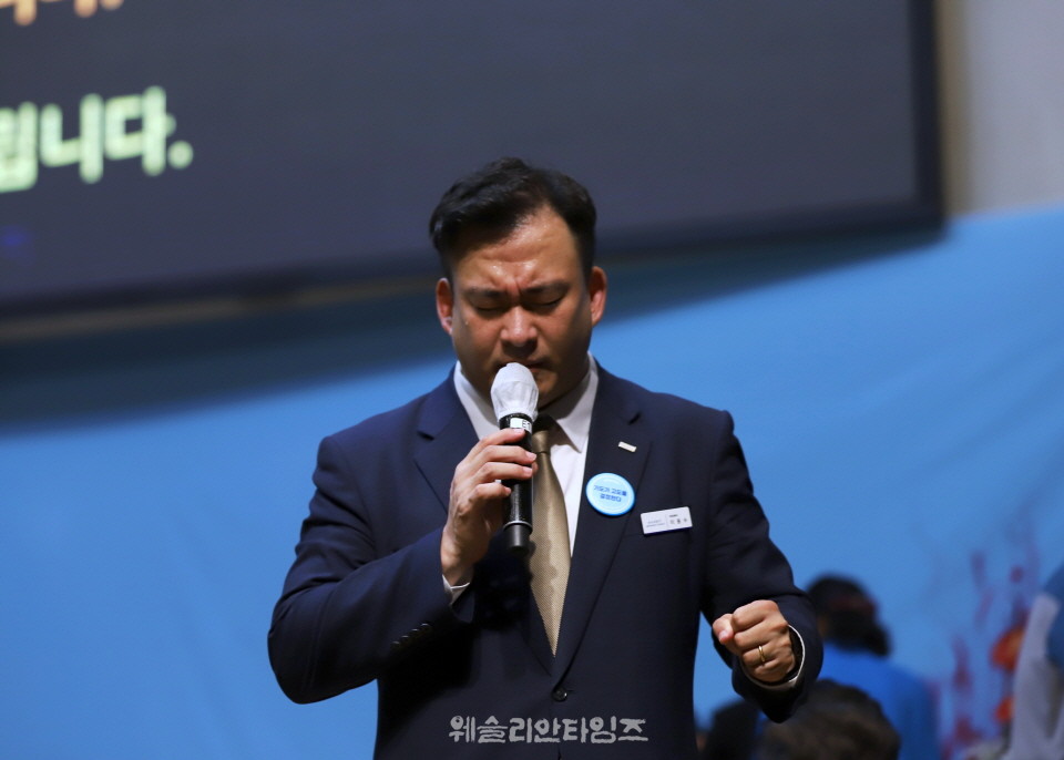 ▲2025 기도컨퍼런스가 열린 대전 한빛교회  세째날 8월 6일(수) 모습