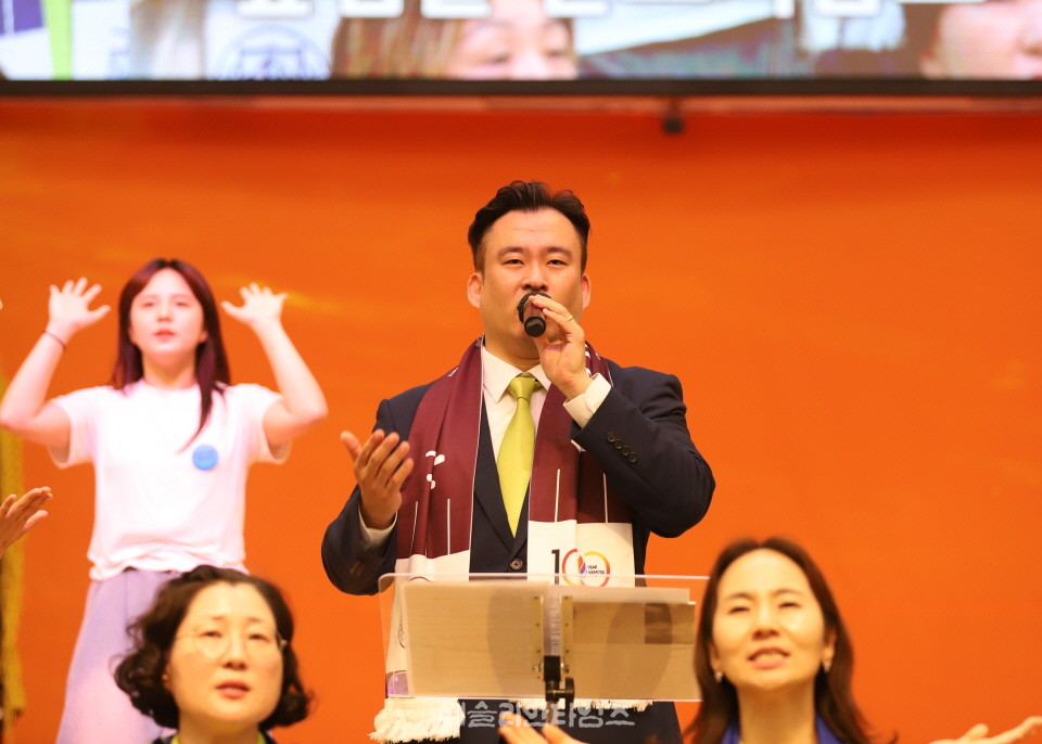 ▲‘100년 기도운동 24시간 기도성회’ 대전 한빛감리교회