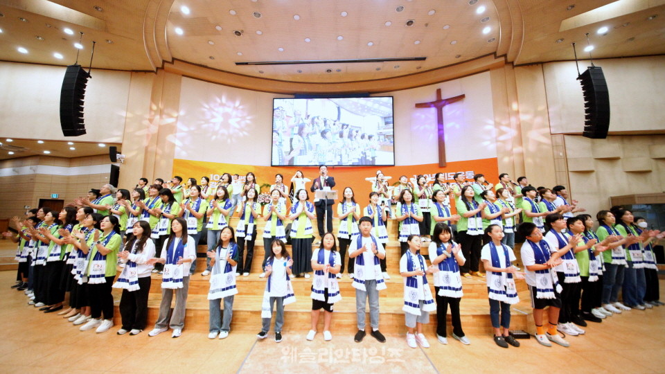 ▲‘100년 기도운동 24시간 기도성회’ 대전 한빛감리교회