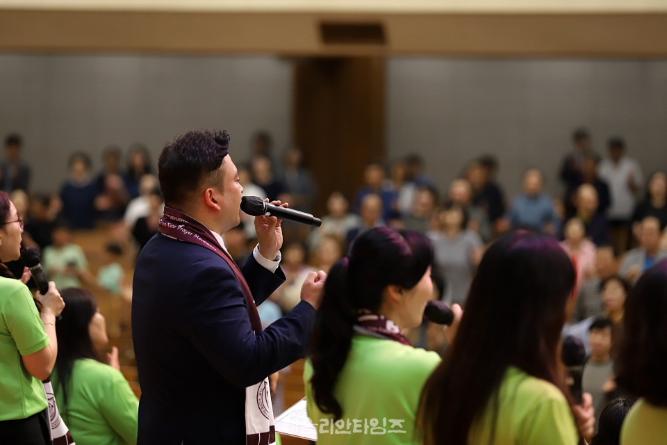 ▲‘100년 기도운동 24시간 기도성회’ 대전 한빛감리교회