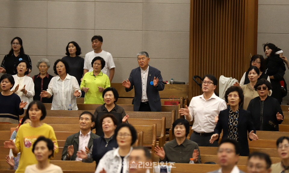 ▲‘100년 기도운동 24시간 기도성회’ 대전 한빛감리교회