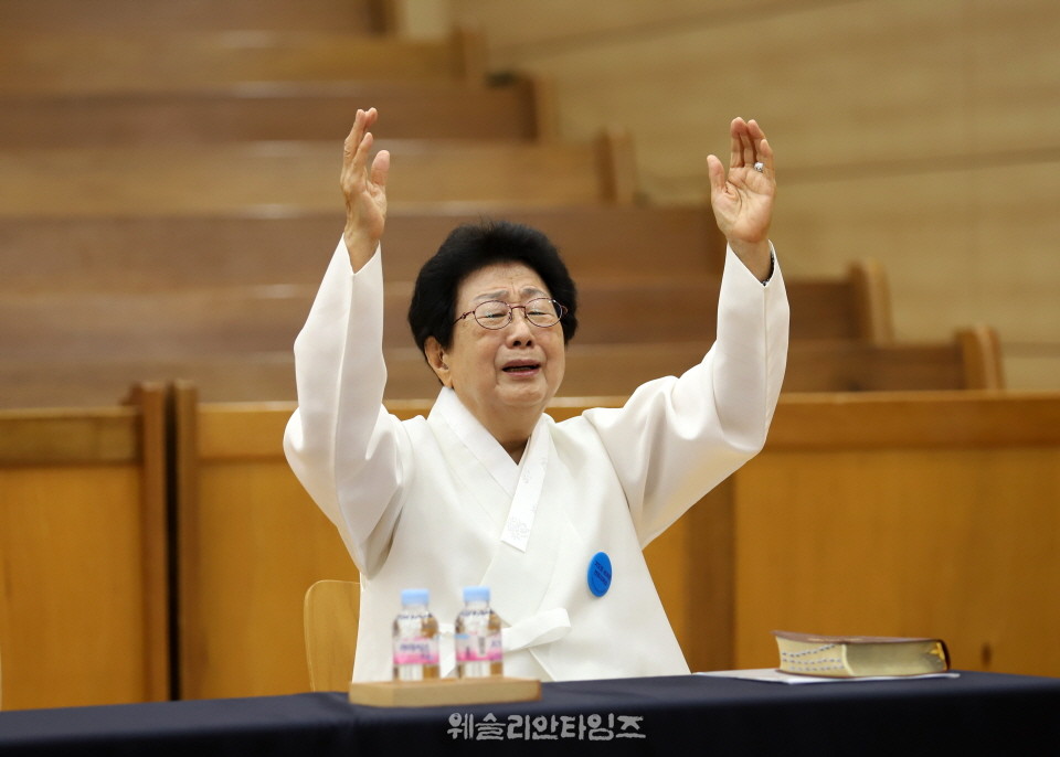 ▲‘100년 기도운동 24시간 기도성회’ 대전 한빛감리교회