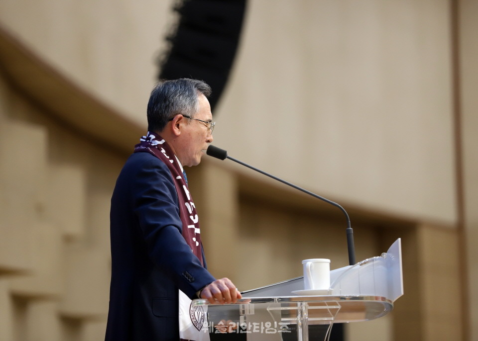 ▲‘100년 기도운동 24시간 기도성회’ 대전 한빛감리교회