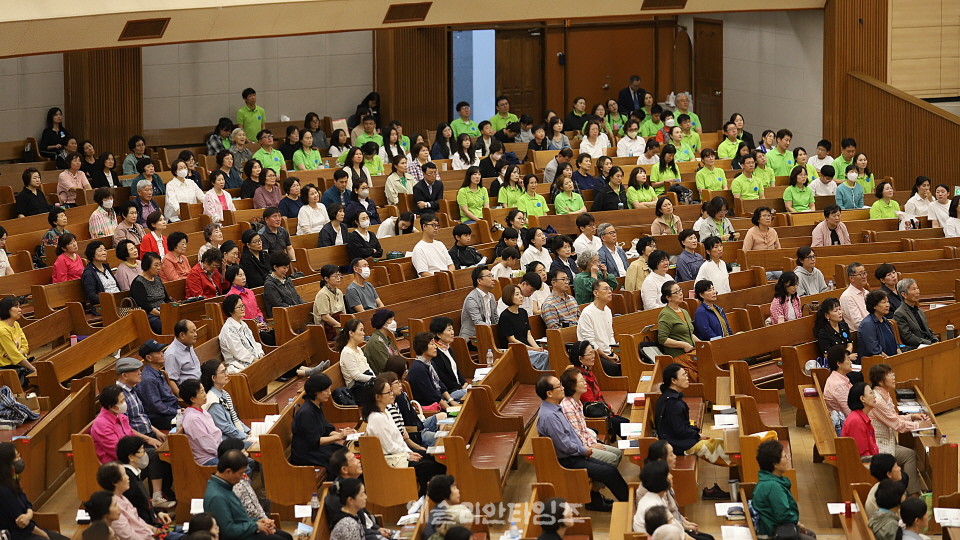 ▲‘100년 기도운동 24시간 기도성회’ 대전 한빛감리교회