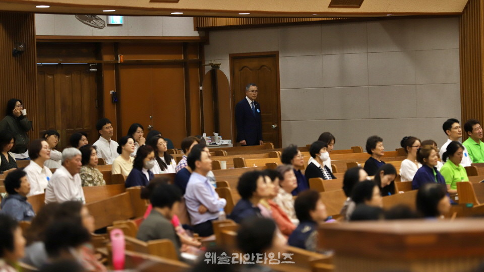 ▲‘100년 기도운동 24시간 기도성회’ 대전 한빛감리교회