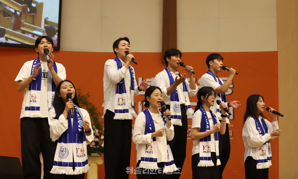 ▲‘100년 기도운동 24시간 기도성회’ 대전 한빛감리교회