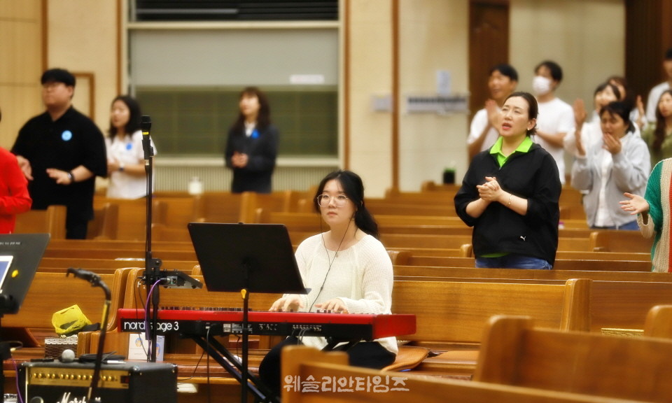 ▲‘100년 기도운동 24시간 기도성회’ 대전 한빛감리교회