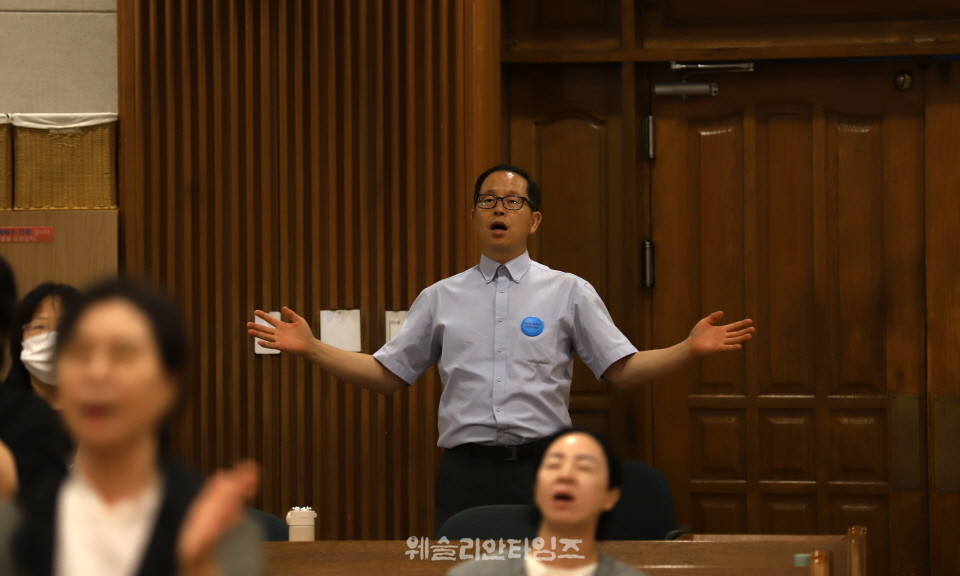 ▲‘100년 기도운동 24시간 기도성회’ 대전 한빛감리교회