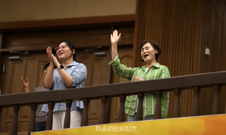 ▲‘100년 기도운동 24시간 기도성회’ 대전 한빛감리교회