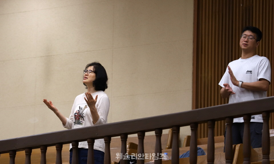 ▲‘100년 기도운동 24시간 기도성회’ 대전 한빛감리교회