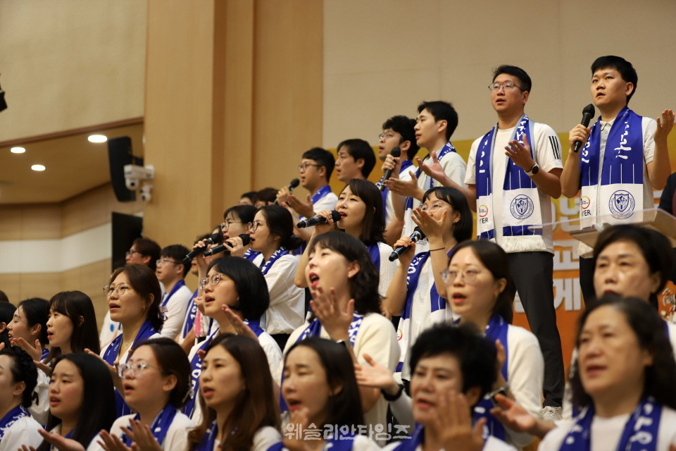 ▲‘100년 기도운동 24시간 기도성회’ 대전 한빛감리교회