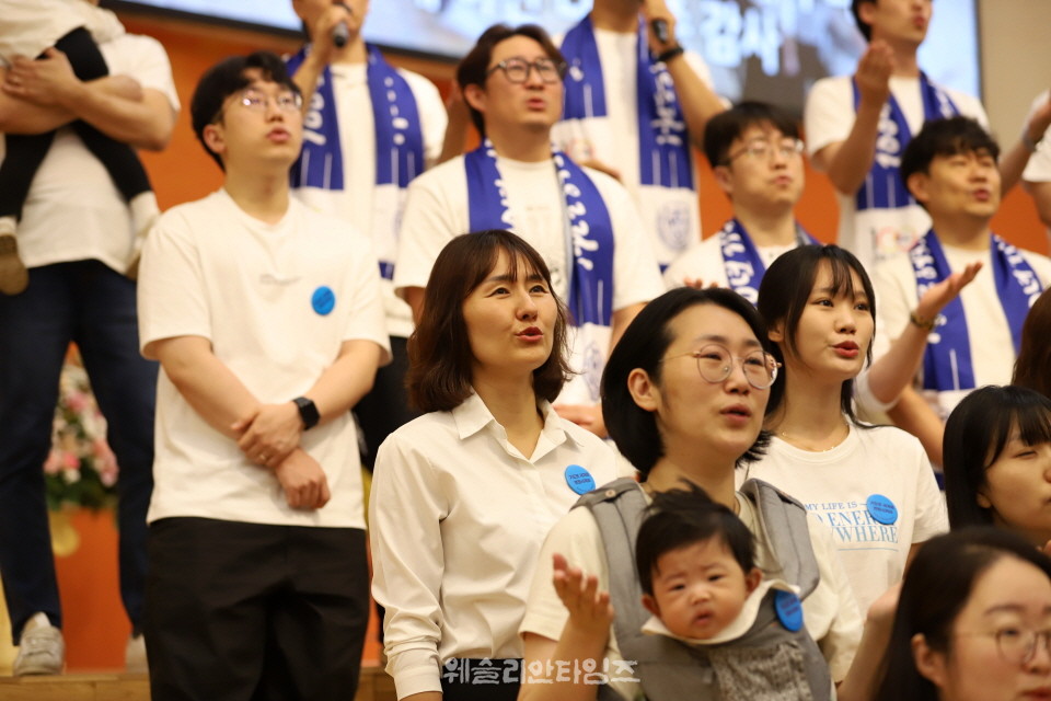 ▲‘100년 기도운동 24시간 기도성회’ 대전 한빛감리교회