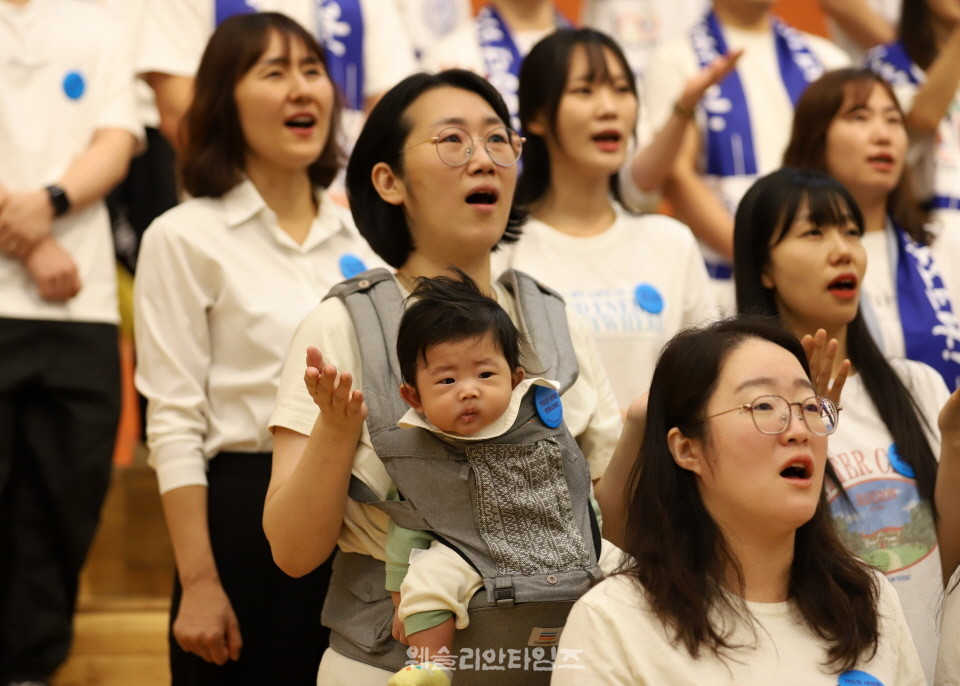 ▲‘100년 기도운동 24시간 기도성회’ 대전 한빛감리교회