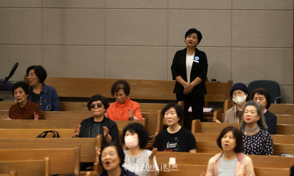 ▲‘100년 기도운동 24시간 기도성회’ 대전 한빛감리교회