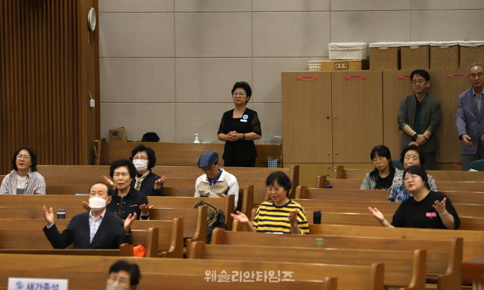 ▲‘100년 기도운동 24시간 기도성회’ 대전 한빛감리교회