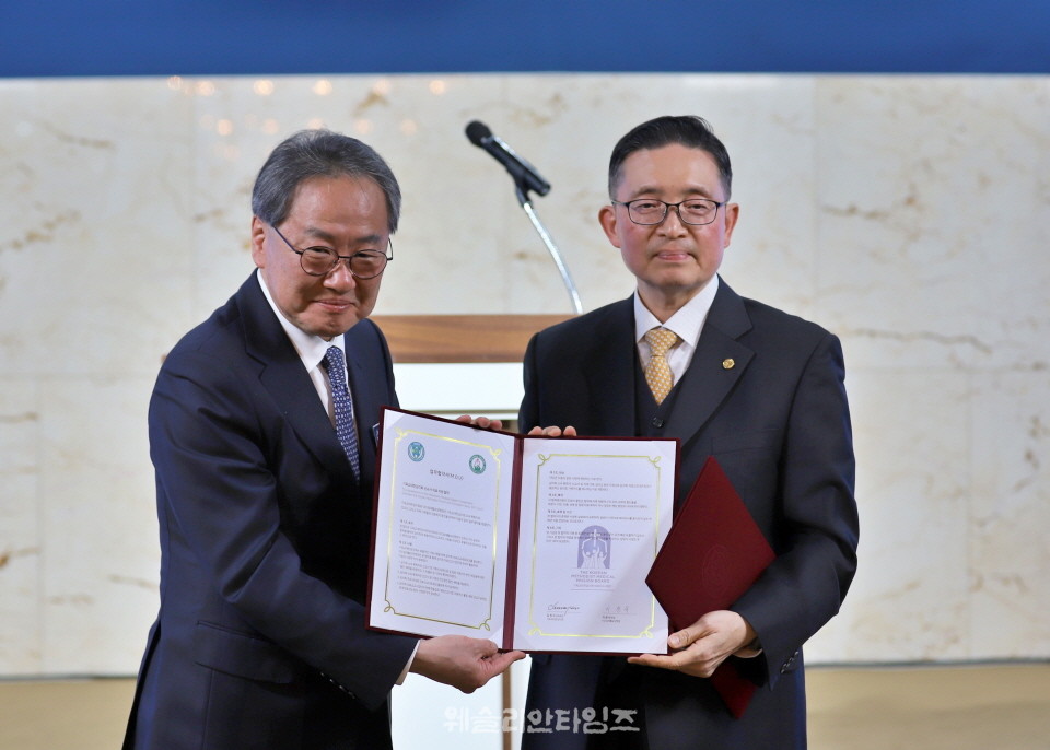▲기독교대한감리회, ‘의료선교 협력의 밤’  업무 협약식