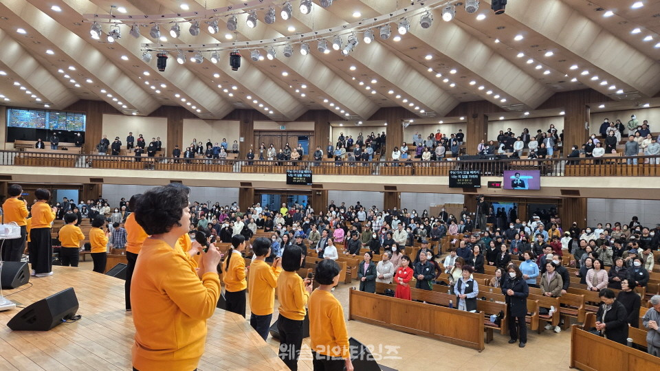 ▲‘2026 50일 기도학교’ 폐막, 50일간의 영적 대서사시를 마치면서 대전 한빛교회