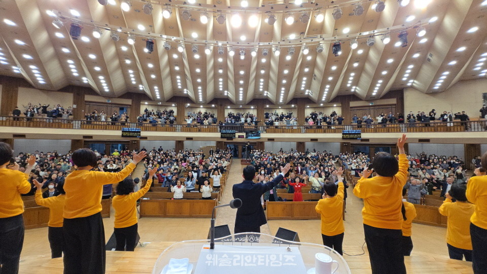 ▲‘2026 50일 기도학교’ 폐막, 50일간의 영적 대서사시를 마치면서 대전 한빛교회