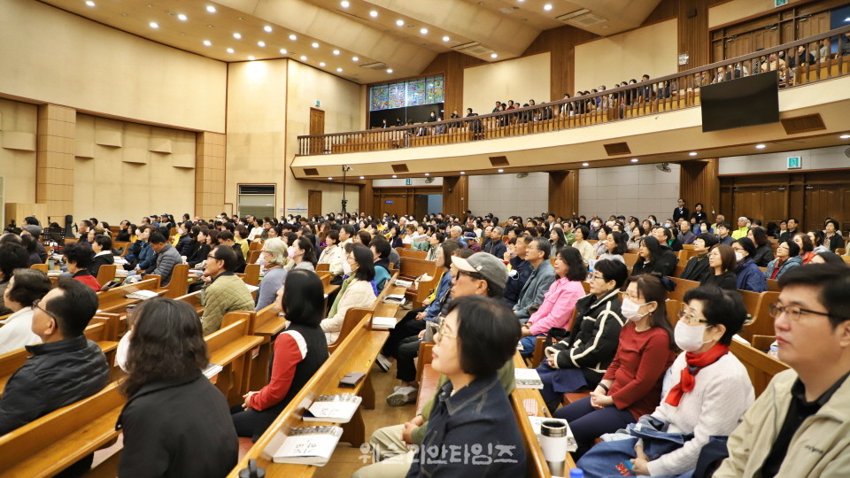 ▲‘2026 50일 기도학교’ 폐막, 50일간의 영적 대서사시를 마치면서 대전 한빛교회