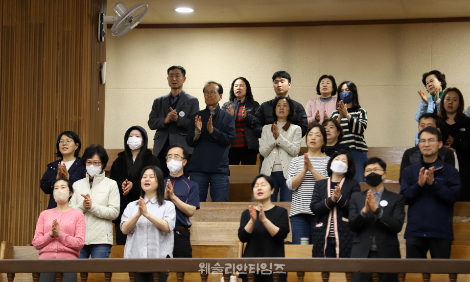 ▲‘2026 50일 기도학교’ 폐막, 50일간의 영적 대서사시를 마치면서 대전 한빛교회