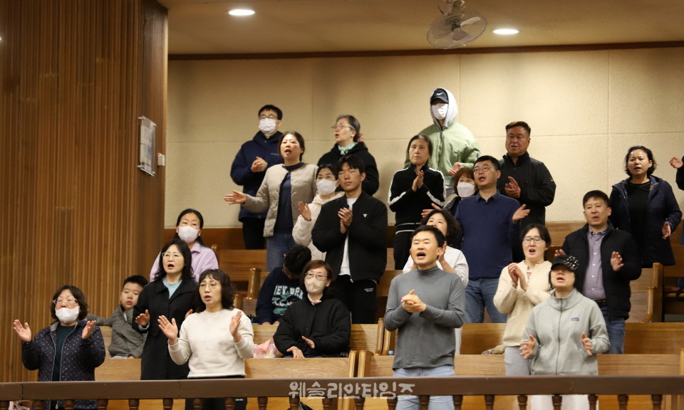 ▲‘2026 50일 기도학교’ 폐막, 50일간의 영적 대서사시를 마치면서 대전 한빛교회