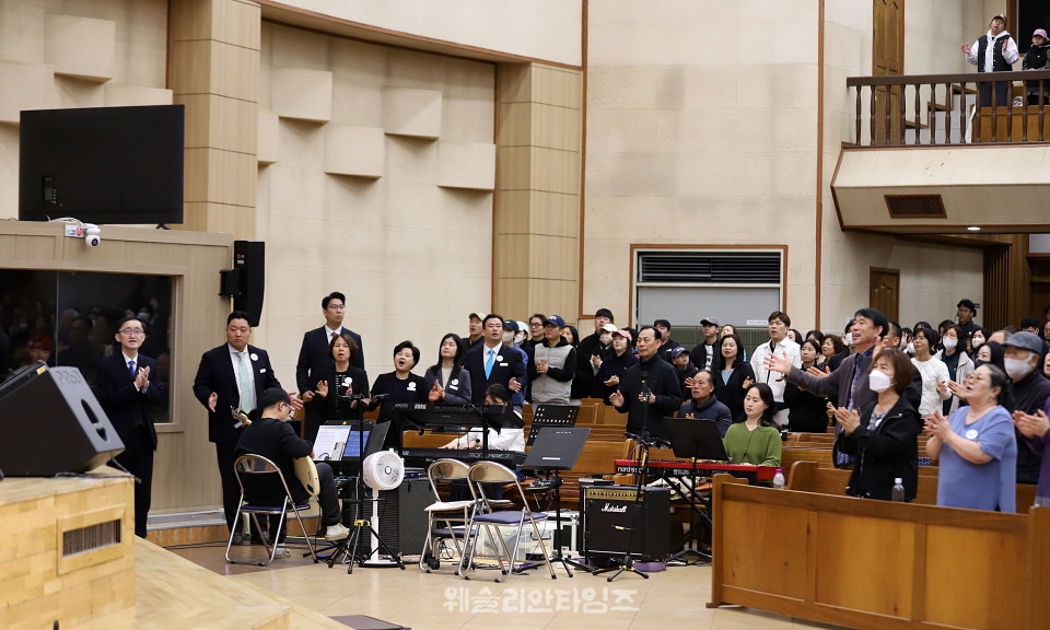 ▲‘2026 50일 기도학교’ 폐막, 50일간의 영적 대서사시를 마치면서 대전 한빛교회
