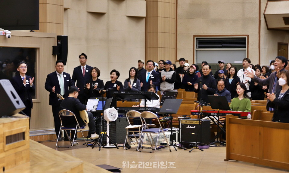 ▲‘2026 50일 기도학교’ 폐막, 50일간의 영적 대서사시를 마치면서 대전 한빛교회