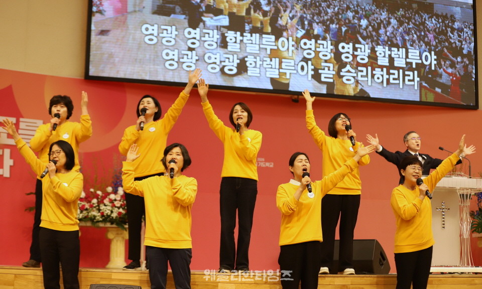 ▲‘2026 50일 기도학교’ 폐막, 50일간의 영적 대서사시를 마치면서 대전 한빛교회