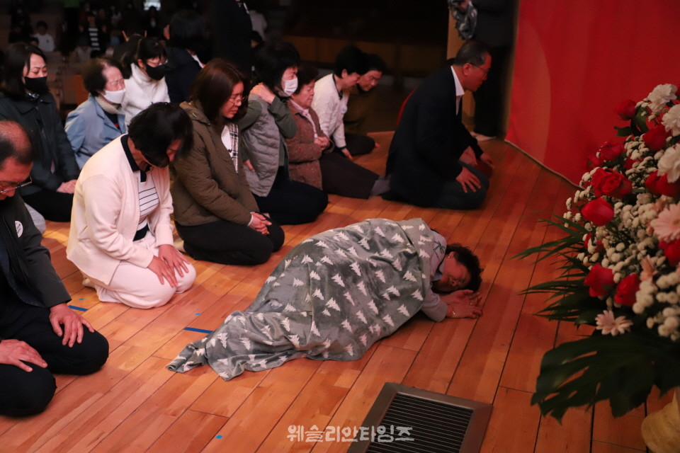 ▲‘2026 50일 기도학교’ 폐막, 50일간의 영적 대서사시를 마치면서 대전 한빛교회