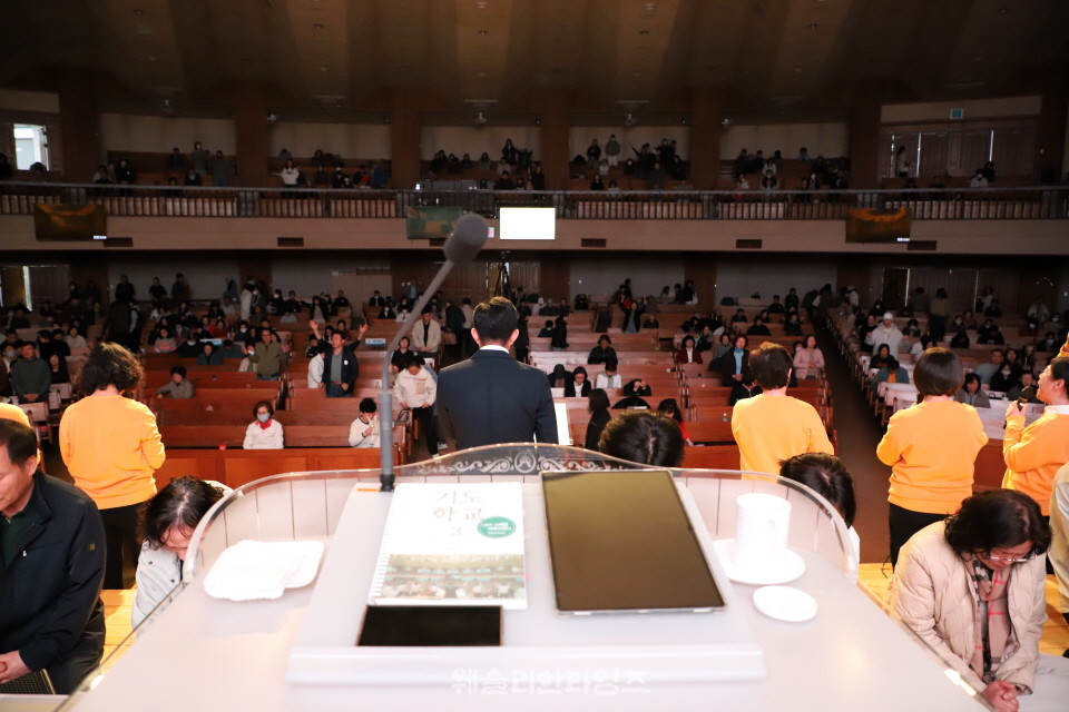 ▲‘2026 50일 기도학교’ 폐막, 50일간의 영적 대서사시를 마치면서 대전 한빛교회