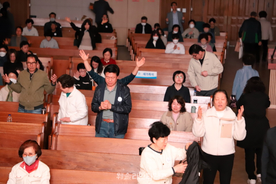 ▲‘2026 50일 기도학교’ 폐막, 50일간의 영적 대서사시를 마치면서 대전 한빛교회