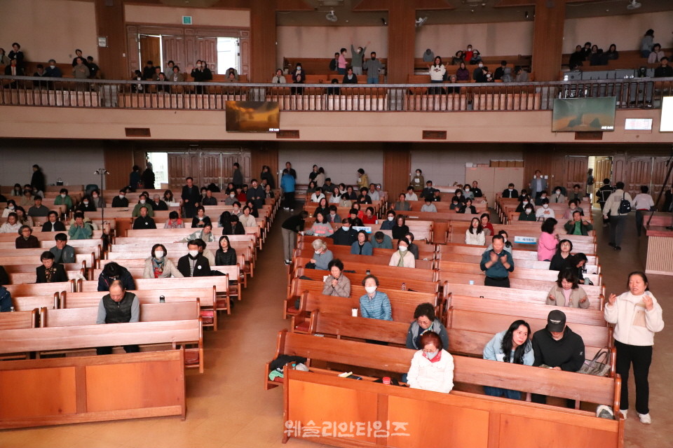 ▲‘2026 50일 기도학교’ 폐막, 50일간의 영적 대서사시를 마치면서 대전 한빛교회