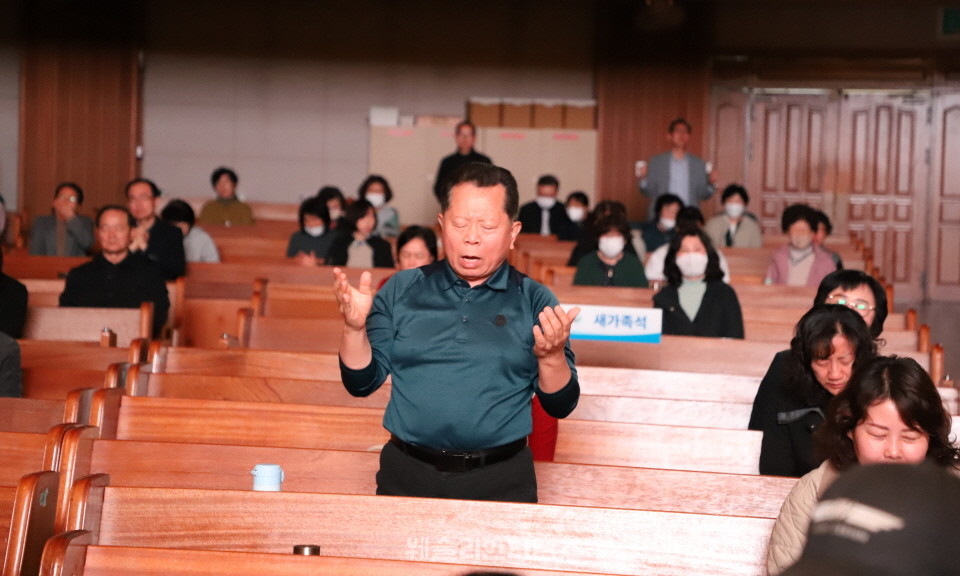 ▲‘2026 50일 기도학교’ 폐막, 50일간의 영적 대서사시를 마치면서 대전 한빛교회