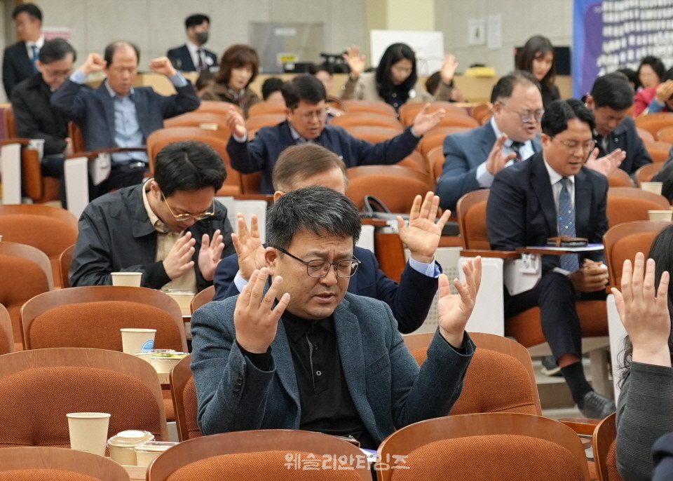 ▲‘2026 50일 기도학교’ 폐막, 50일간의 영적 대서사시를 마치고 전국 임원 모임