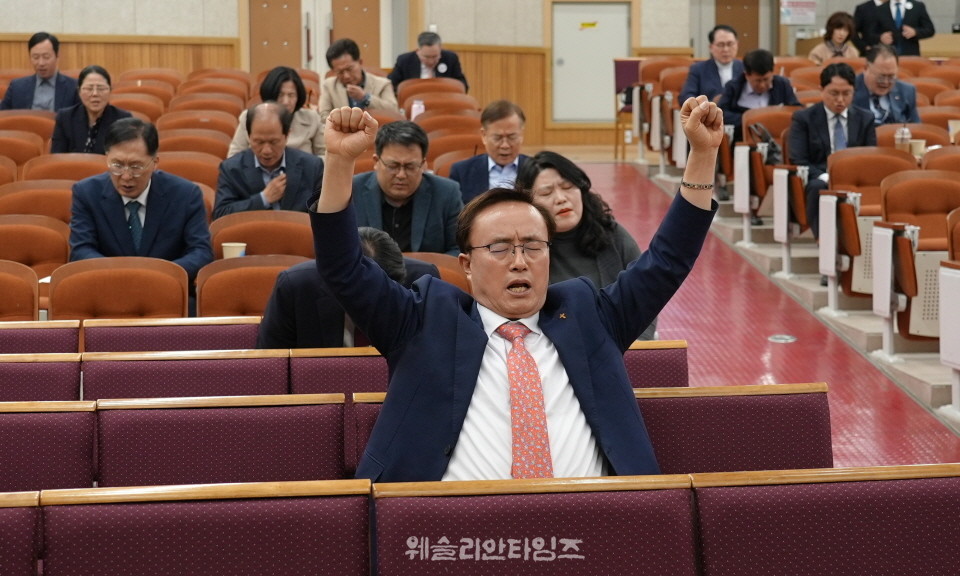 ▲‘2026 50일 기도학교’ 폐막, 50일간의 영적 대서사시를 마치고 전국 임원 모임