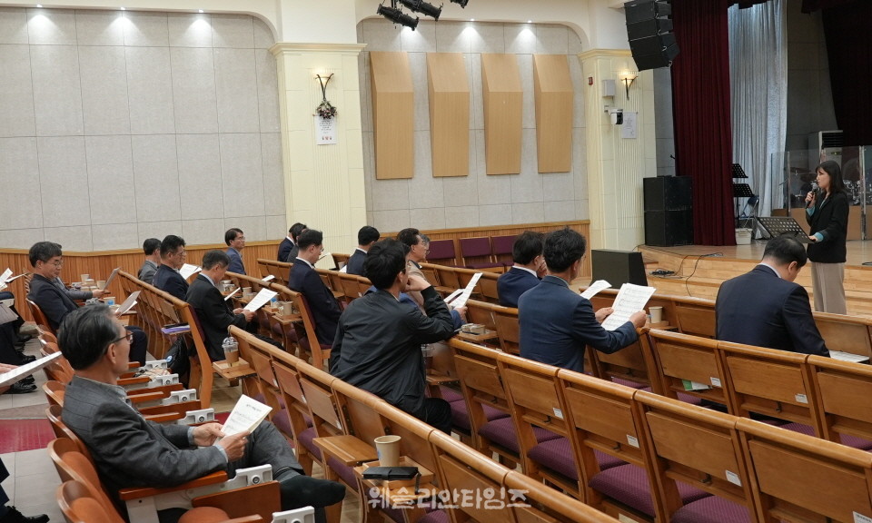 ▲‘2026 50일 기도학교’ 폐막, 50일간의 영적 대서사시를 마치고 전국 임원 모임